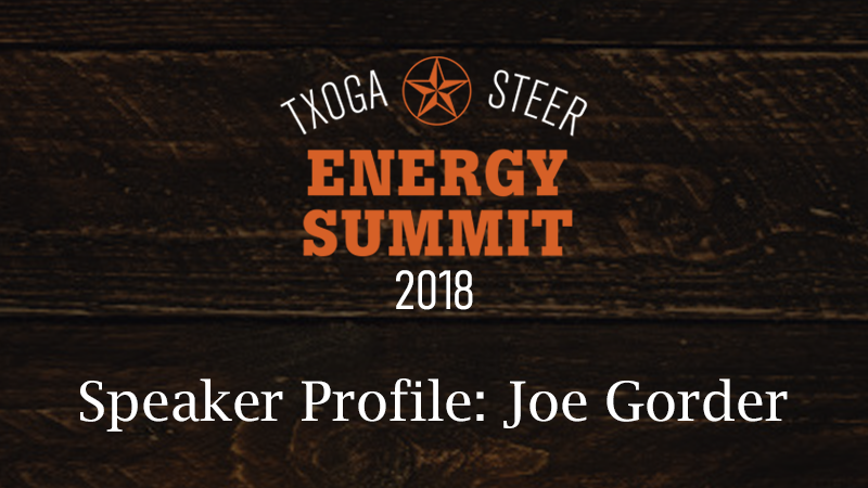 Joe Gorder STEER Energy Summit 2018 Featured 2
